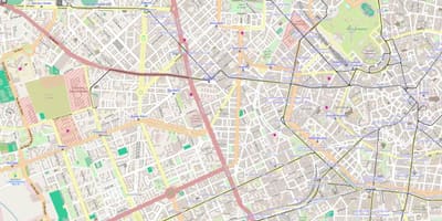 سن سیرو میلان نقشه