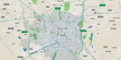 نقشه از میلان کانال 