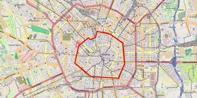 میلان منطقه c map
