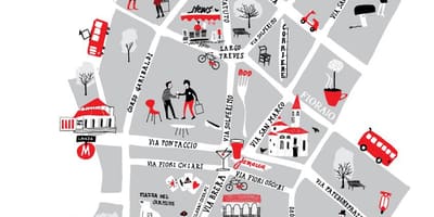 نقشه brera میلان