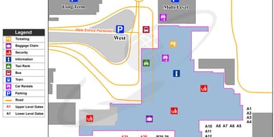 میلان linate نقشه