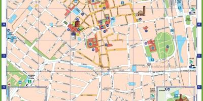 میلان ایتالیا, جاذبه های نقشه