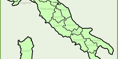 نقشه از ایتالیا نشان میلان